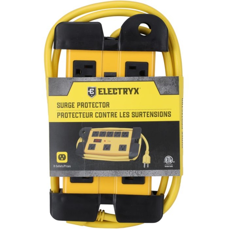 8-Outlet Metal Surge Protector