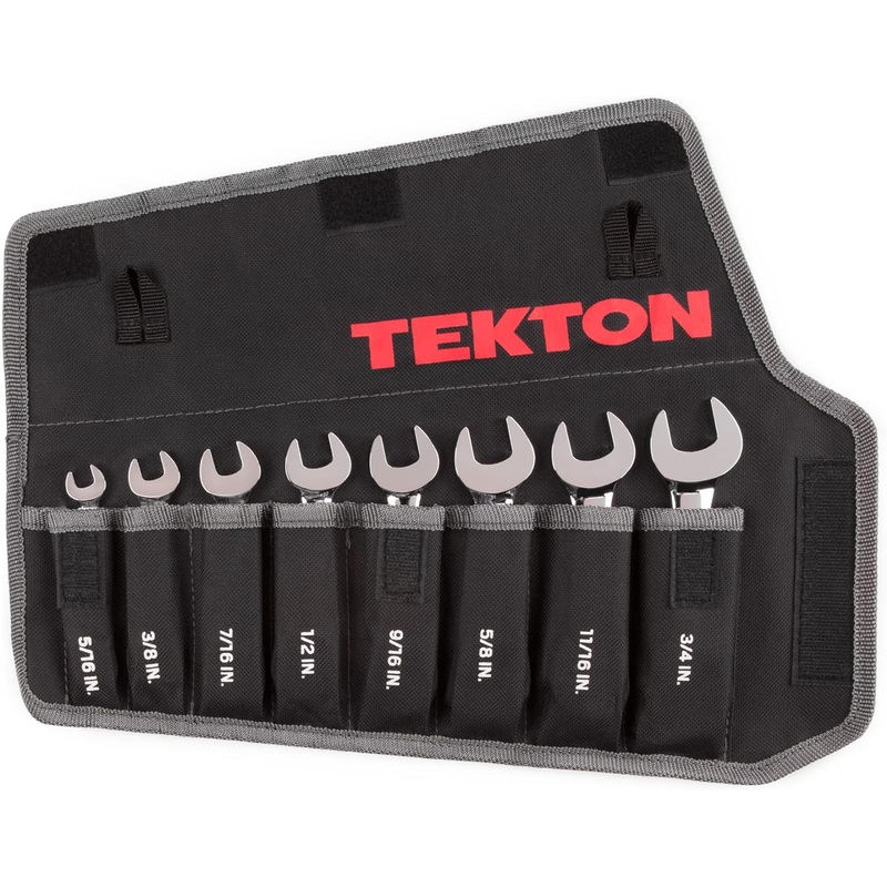 8-Piece Stubby Combination Wrench Set (5/16-3/4 in.)