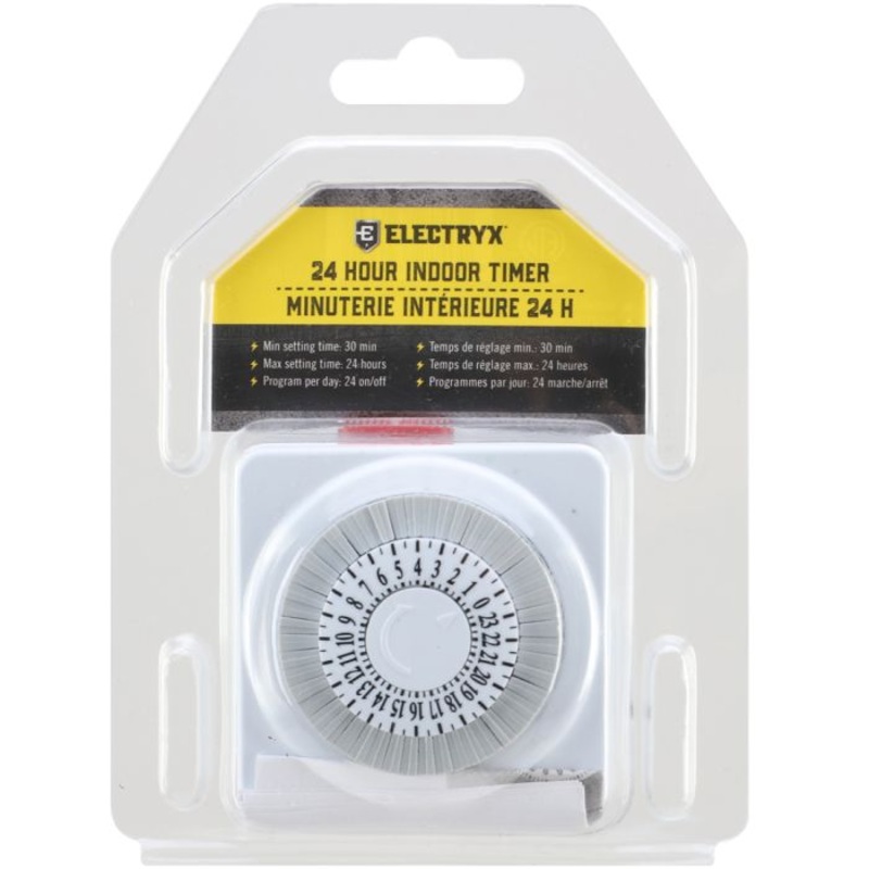Mechanical 2-Prong Indoor Timer