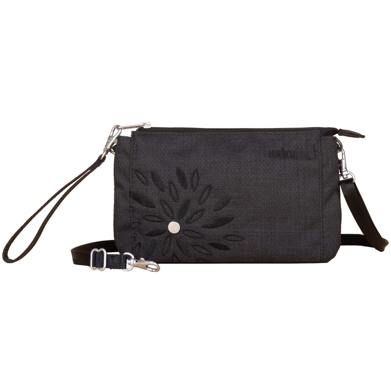 Stride Wristlet – Black in Bloom