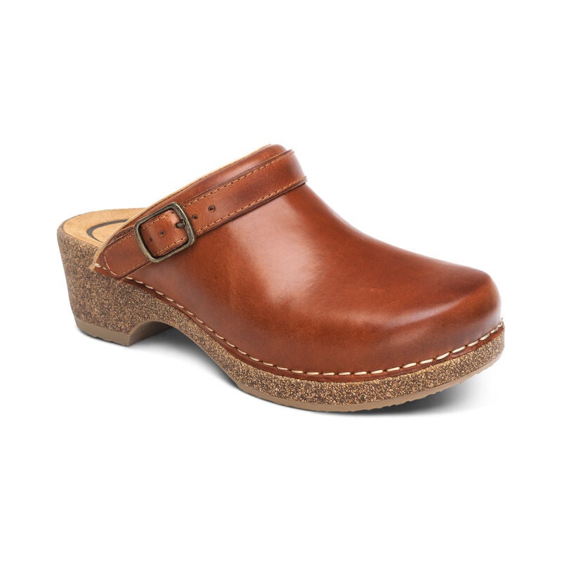 Women’s Beckie Cork Clog|Cognac|36 M|37 M|38 M|39 M|40 M|41 M