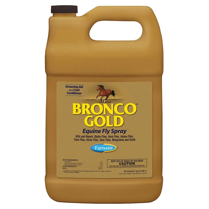 Bronco Gold Equine Fly Repellent – 1 Gallon
