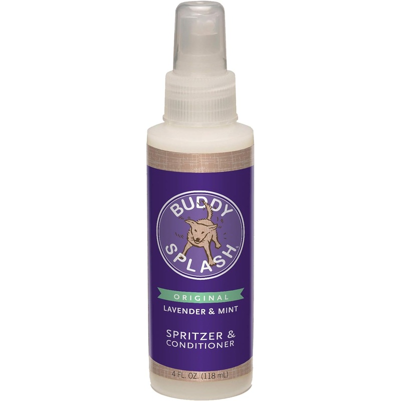 Buddy Splash Spritzer & Conditioner for Dogs (Lavender & Mint) – 4oz & 16oz