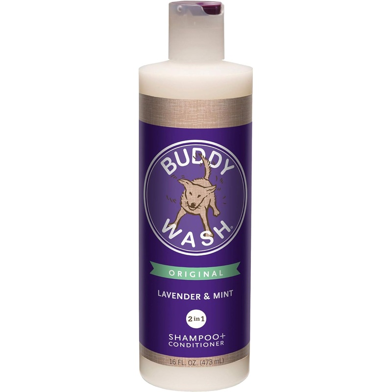 Buddy Wash 2-in-1 Dog Shampoo & Conditioner (Lavender & Mint) – 16oz & 1 Gallon