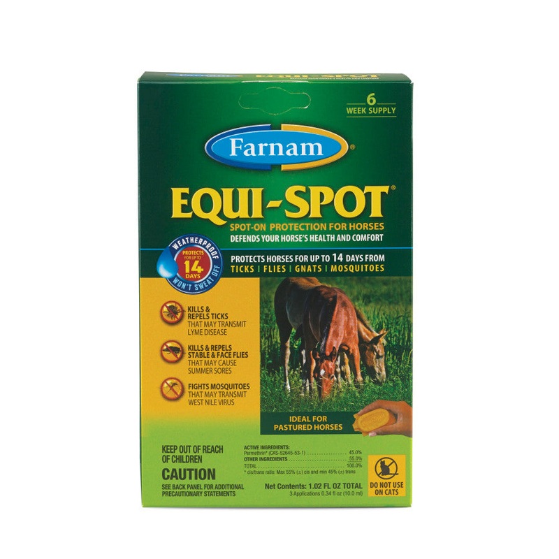 Equi-Spot Spot-On Protection for Horses – 3 Pack