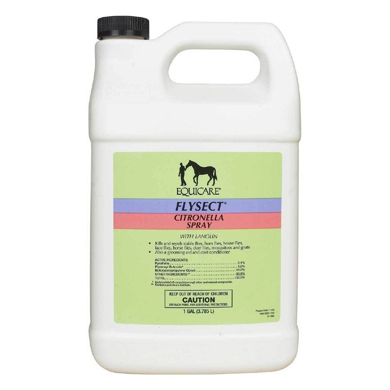 Equicare Flysect Citronella Repellent with Lanolin – 1 Gallon