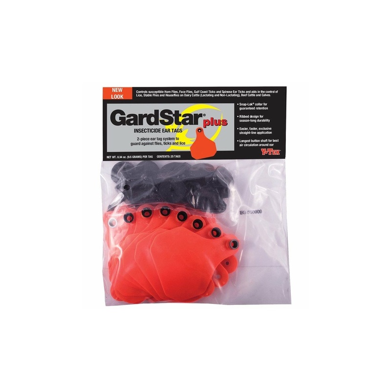 Gard Star Insecticide Ear Tag – 25 Pack