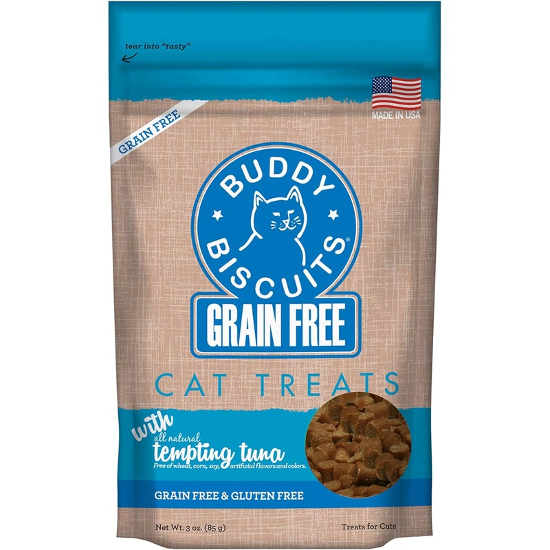Grain Free Buddy Biscuits for Cats (Temping Tuna) – 3oz