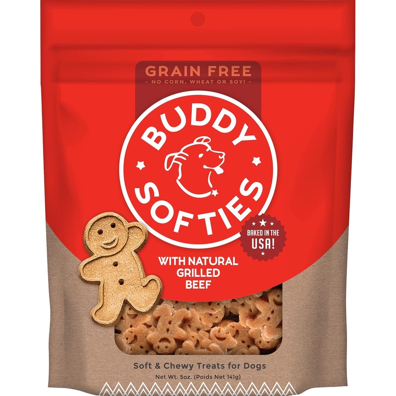 Grain Free Soft & Chewy Treats (Grilled Beef) – 5oz