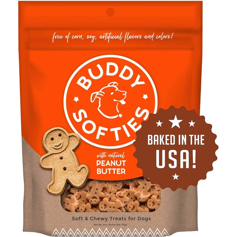 Original Soft & Chewy Dog Treats (Peanut Butter) – 6oz & 20oz