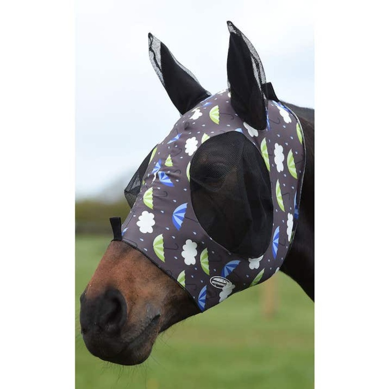 Stretch Bug Eye Saver with Ears – Umbrella Print