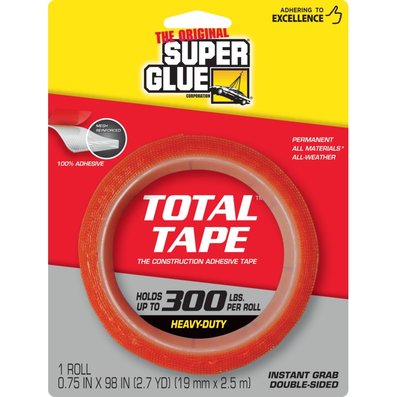 Total Tape Roll|Clear|3/4in. x 98in.