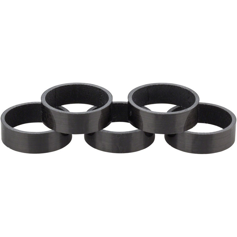 10mm Ud Carbon Spacer Gloss Black, Single
