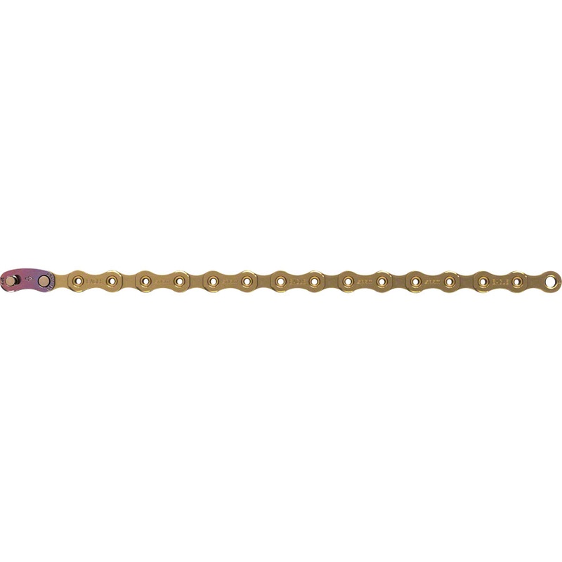 Xx1 Eagle 12 Speed Hollow Pin Chain, 126 Links, Gold