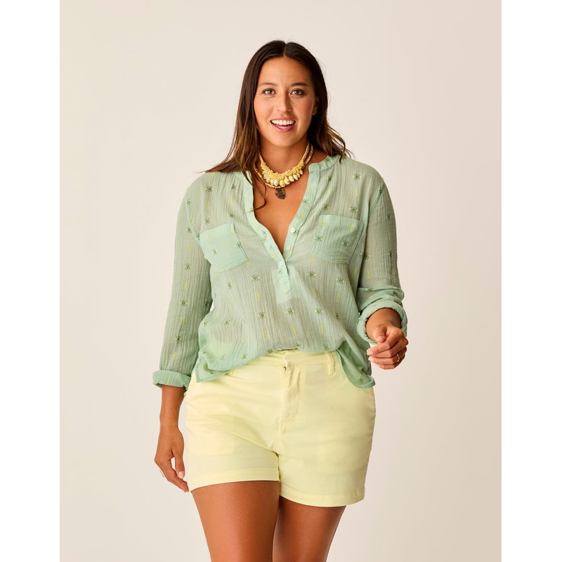 Dylan Gauze Shirt – Haze Print