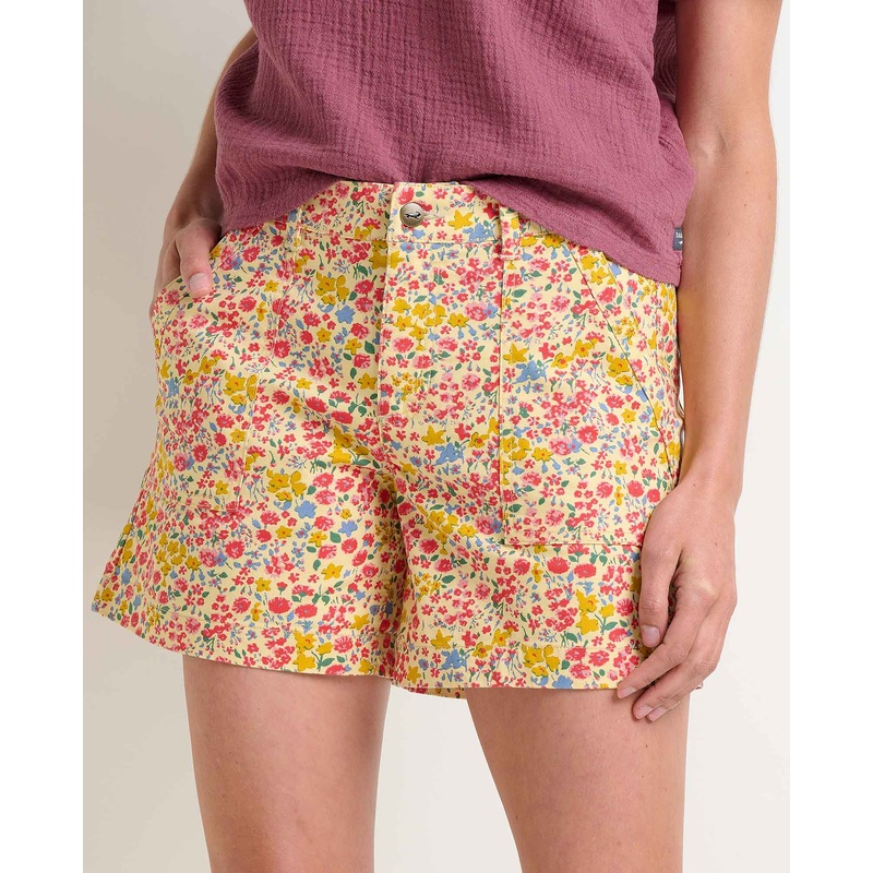 Earthworks Camp Short – Straw Ditsy Print