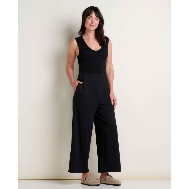 Gemina Sleeveless Jumpsuit – Black