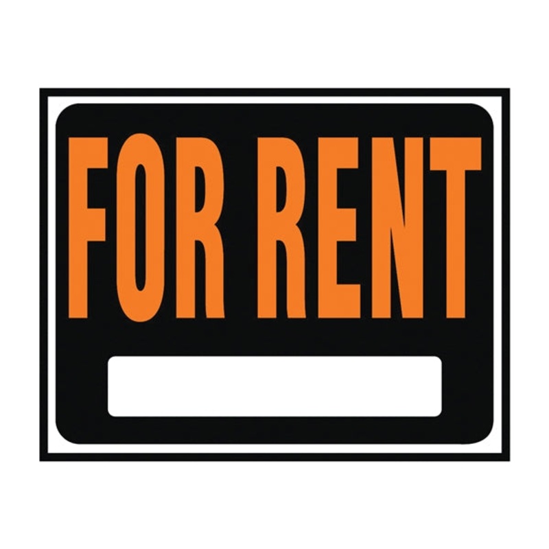 Identification Sign|Black/orange|15X19