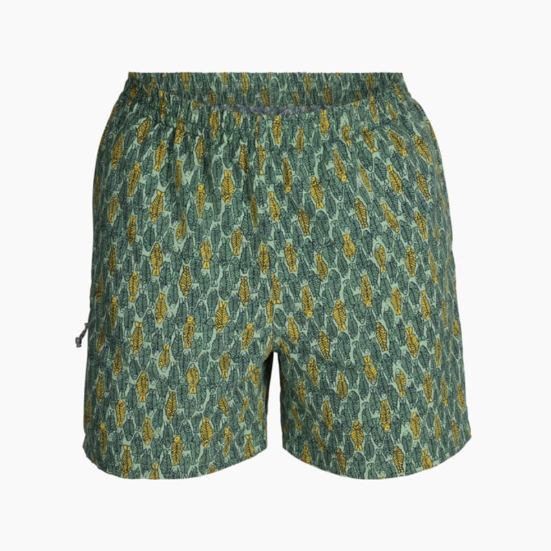 Men’s All In Short – Algae Fish Print