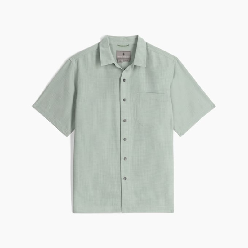 Men’s Desert Pucker Dry Short Sleeve – Sage Leaf