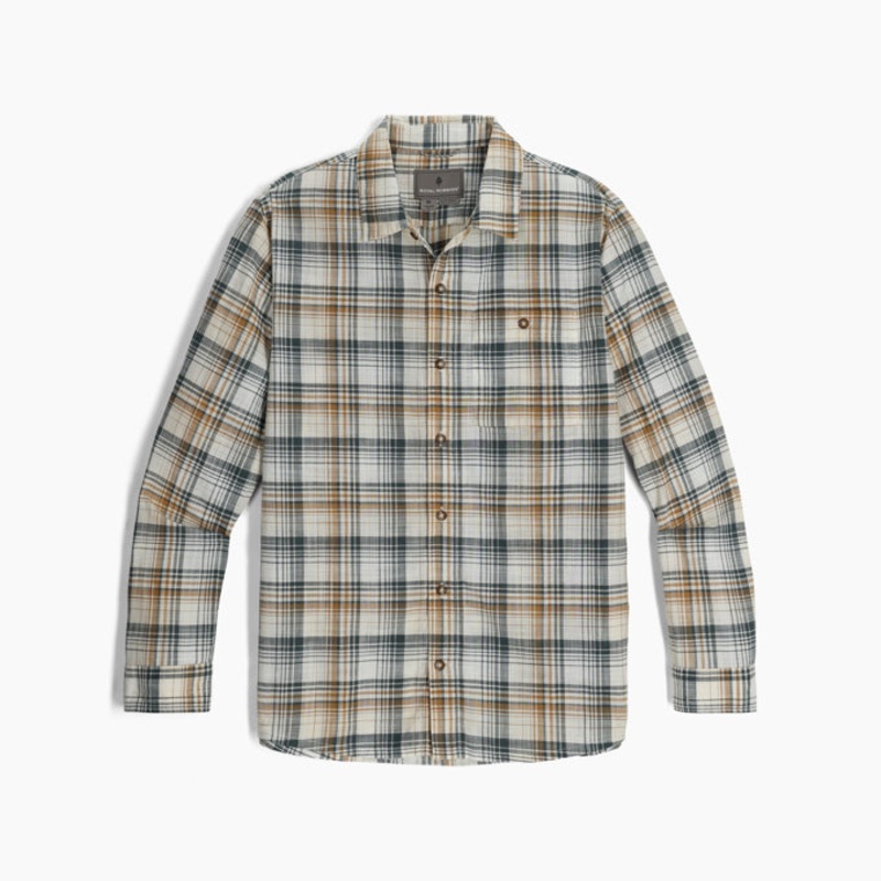 Men’s Redwood Plaid Long Sleeve – Bistre Pismo Plaid