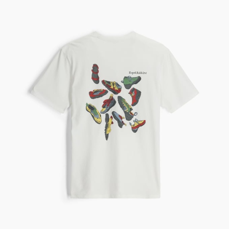 Men’s RR Graphic Tee – White Shoe Print