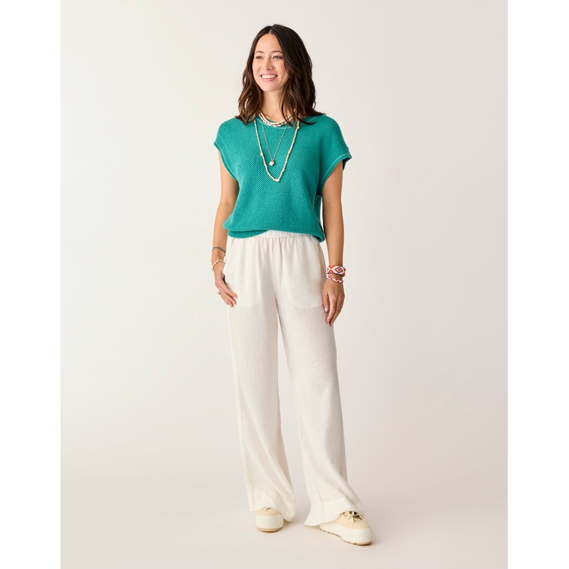 Nico Linen Pant – Cloud Chambray