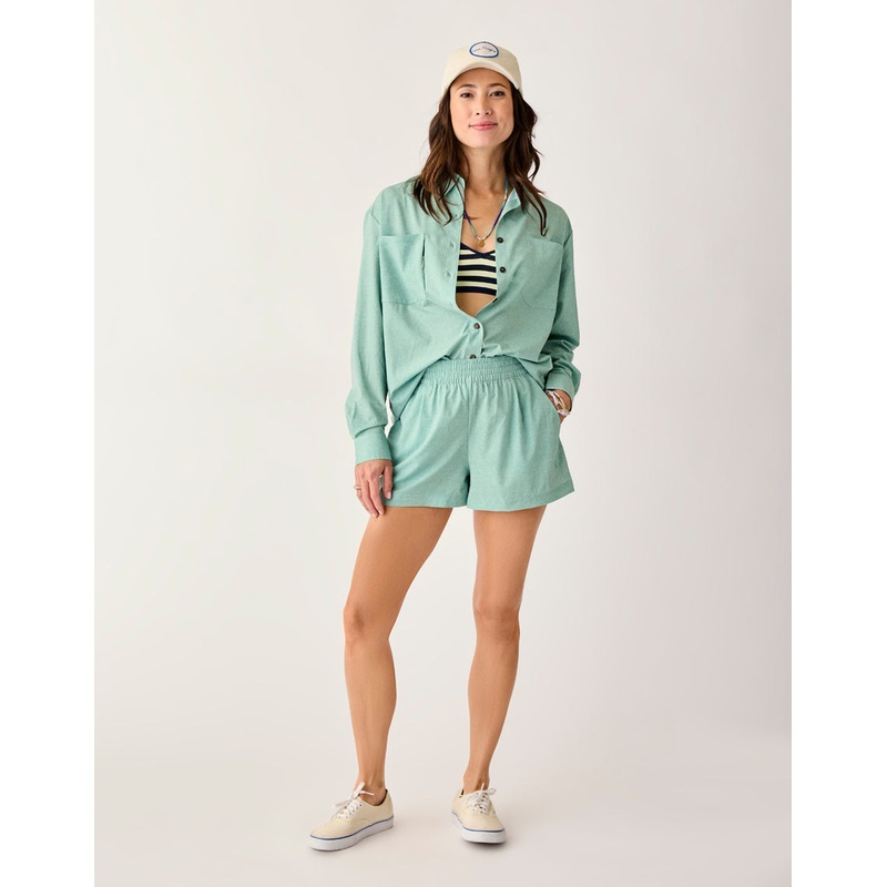 Ocean Breeze Short – Haze Heather