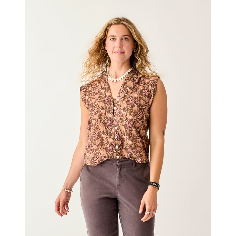 Reagan Top – Rum Floral|Rum Floral|XS|SM|MD|LG|XL