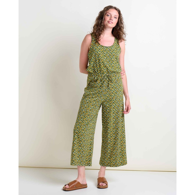 Sunkissed Livvy Jumpsuit – Treetop Grass Print