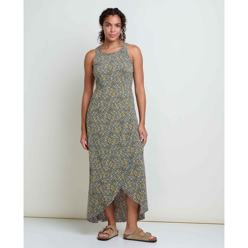 Sunkissed Maxi Dress – North Shore Vine Print