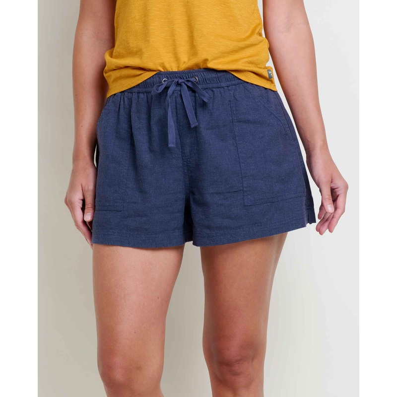 Taj Hemp Pull-On Short – True Navy