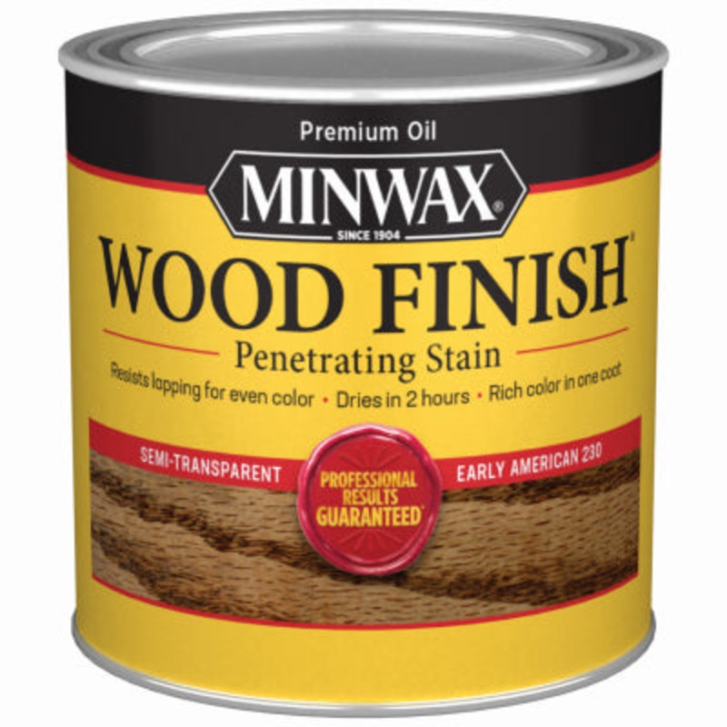 Wood Finish Semi-Transparent QUART – EARLY AMERICAN
