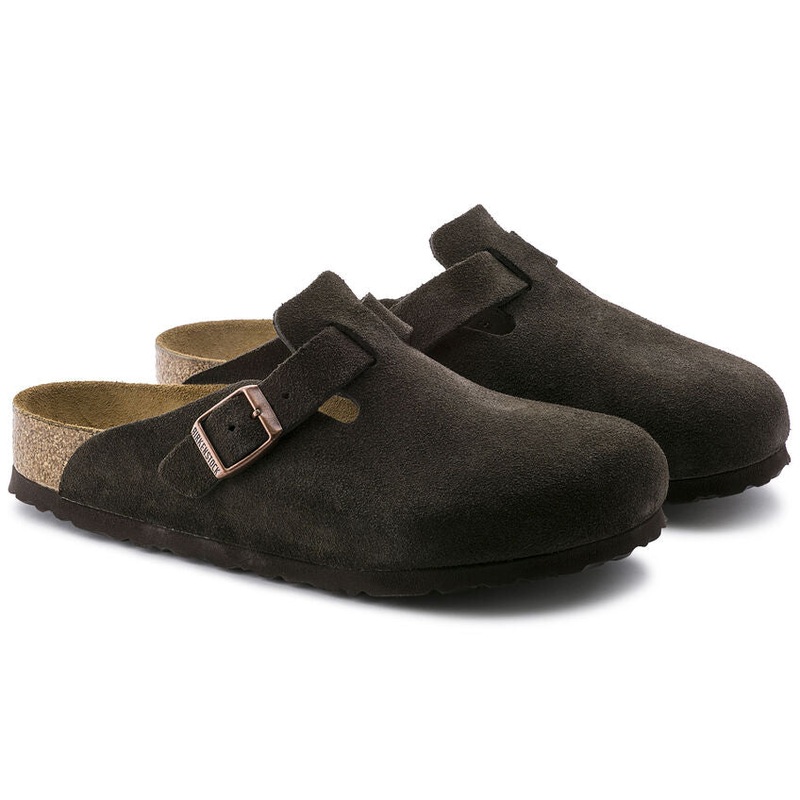 Boston Soft Footbed Suede Leather Shoe