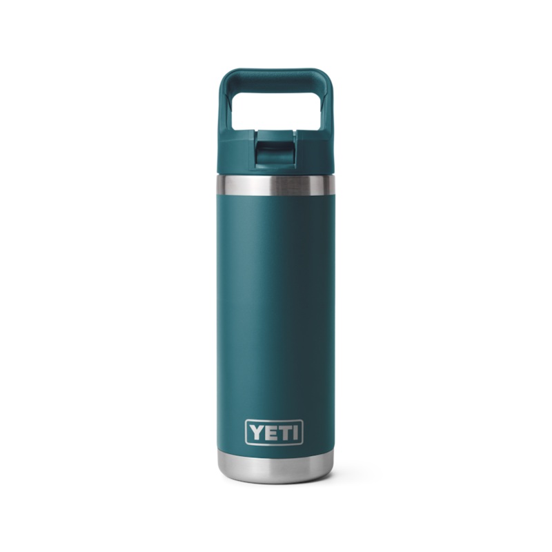 Rambler C Straw Bottle 18oz|Agave teal|Power pink|Tropical pink|King crab orange|18OZ