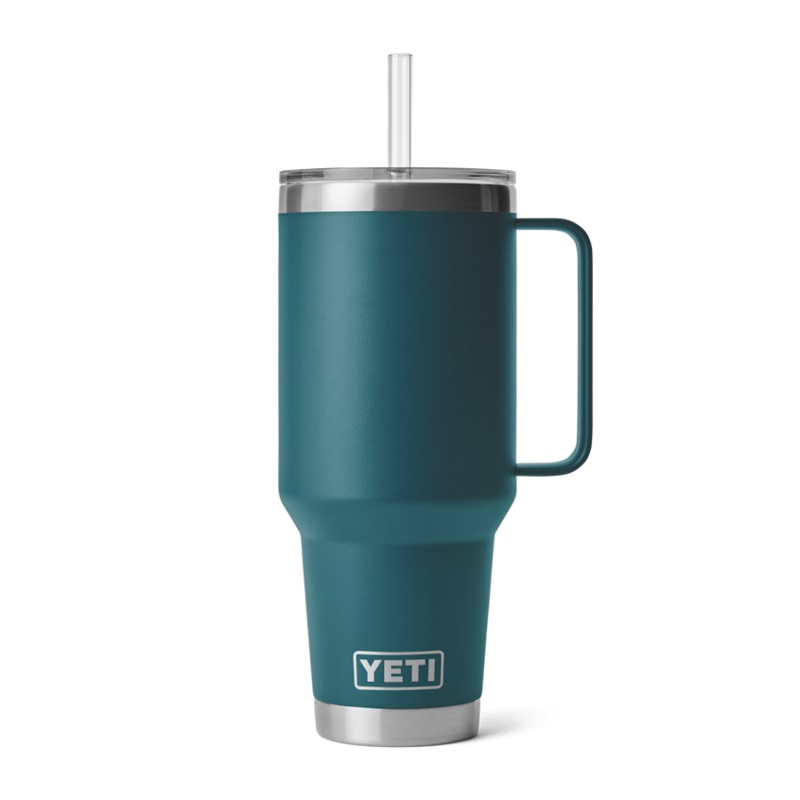 Rambler Straw Mug 42oz|Agave teal|Big wave blue|King crab orange|Power pink|Tropical pink|42OZ