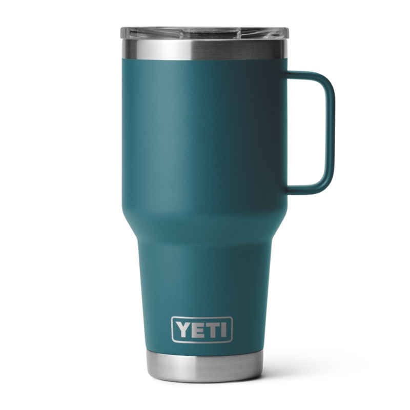 Rambler Travel Mug 30oz|Agave teal|Big wave blue|King crab orange|30OZ