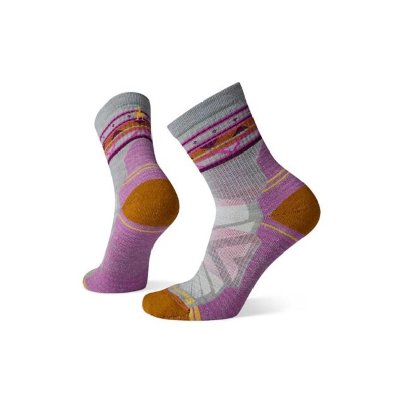 Women’s Hike Light Cushion Zig Zag Valley Mid Crew Socks