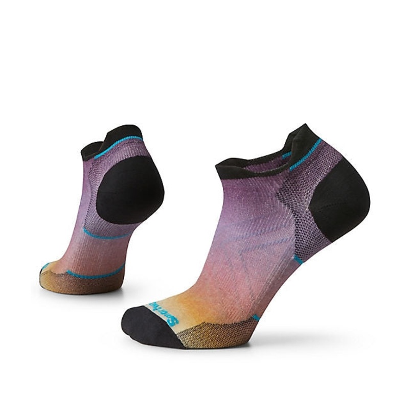 Women’s Run Zero Cushion Ombre Print Low Ankle Socks