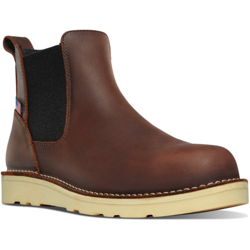 Men’s Bull Run Chelsea 6 Boot – Brown