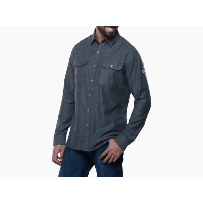 Men’s Descendr Flannel LS|Boulder|Black Coffee|Serpentine|L|XL|XXL|XXXL|S|M