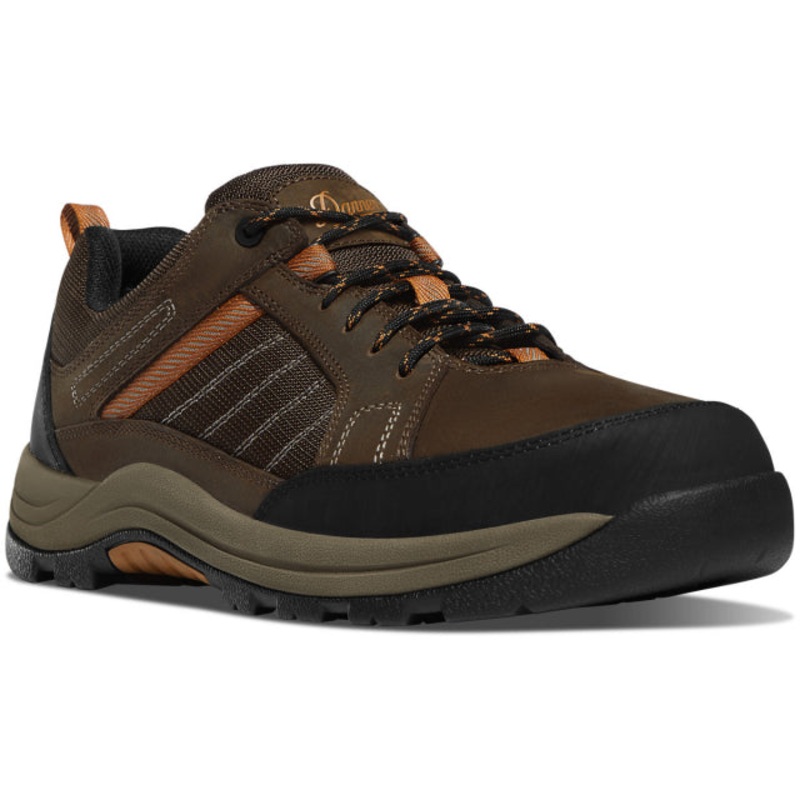 Men’s Riverside 3 Steel Toe Boot – Brown/Orange Hot