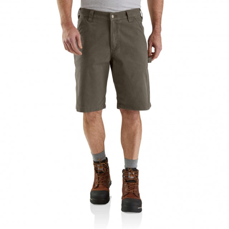 Men’s Rugged Flex Relaxed Fit Canvas Utility Short