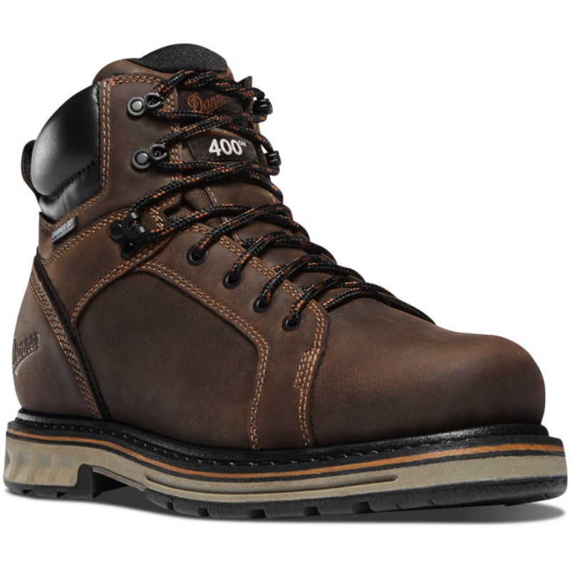 Men’s Steel Yard 6 Steel Toe – Brown
