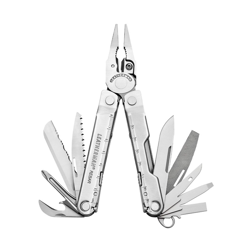 Rebar Multi-tool + Shealth|Stainless Steel Black Nylon