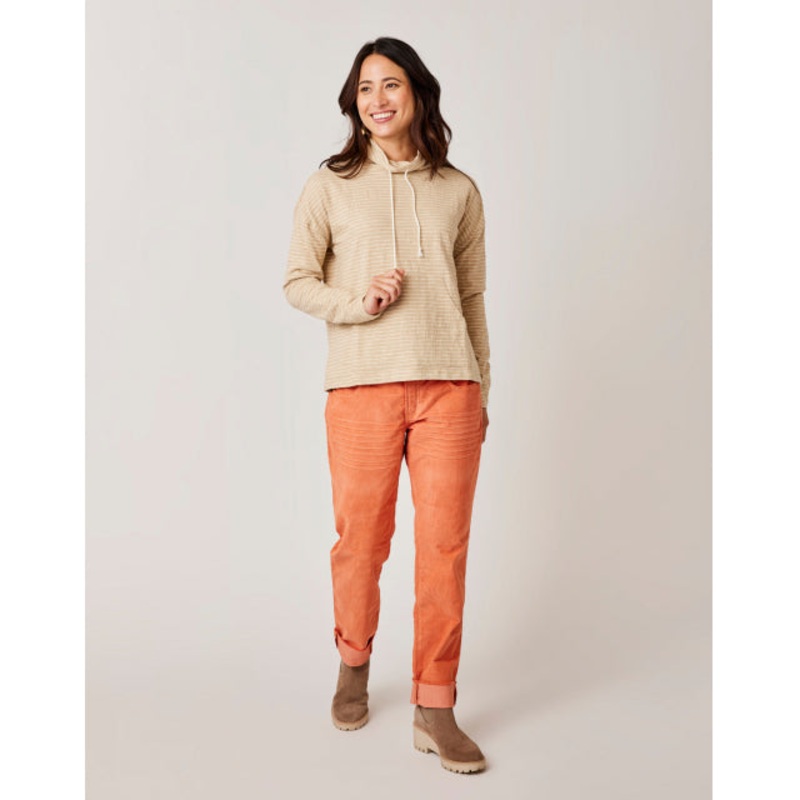 Women’s Bodie Funnel Neck|Lt. Khaki Stripe|Navy Stripe|Cloud Breton|Grapefruit Breton|Wave Ombre|XXS|XS|SM|MD|LG|XL