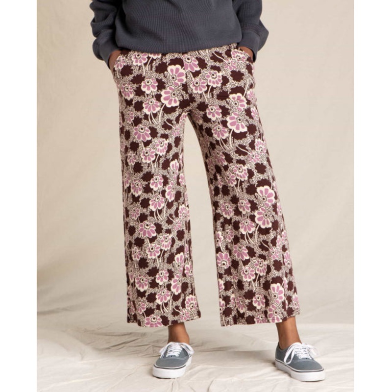 Women’s Chaka Wide Leg Pant|Fox Fan Print|Raisin Stitch Print|Canoe Gerbera Print|Henna Floral Print|True Navy Garden Print|Big Sky Vine Print|Black|Carob duo print|M|S|XL|XS|L|XS 25IN_INSEAM|SM 25IN_INSEAM|MD 25IN_INSEAM|LG 25IN_INSEAM|XL 25IN_INSEAM|XS