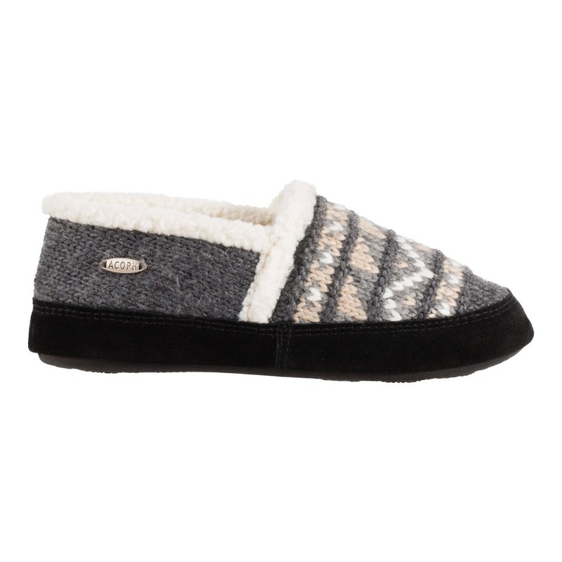 Women’s Faux Fur Chinchilla Slipper with Indoor/Outdoor Sole