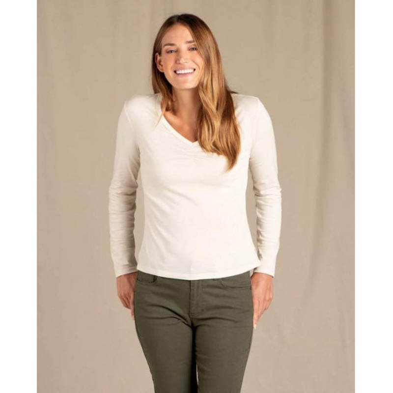 Women’s Rose Ls Tee|Egret|Lavender|Salt Stripe|Soot Stripe|True Navy|Port bold stripe|LG|XL|XS|S|M|L|SM|MD