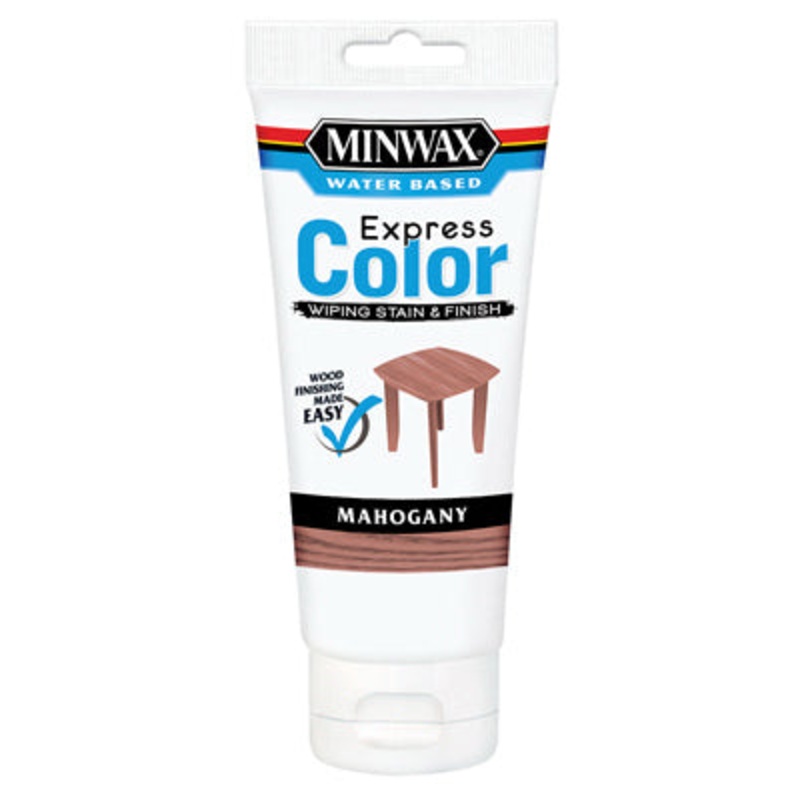 6 OZ. Color Express Wiping Stain & Finish – MAHOGANY